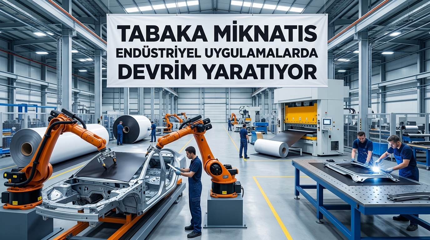Tabaka Mıknatıs Endüstriyel Uygulamalarda Devrim Yaratıyor